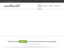 Tablet Screenshot of inetbuild.com